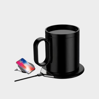 Smart Coffee Mug & Wireless Phone Charger